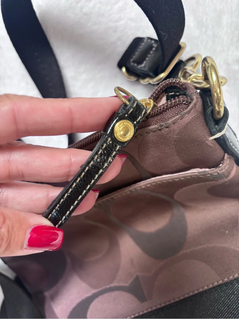 Coach compact crossbody